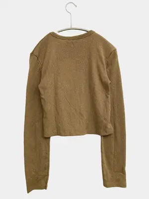 ZARA/ザラ/ニット/セーター/トップス/ブラウン/USA M