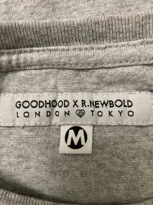 R. NEWBOLD/アールニューボールド/Tシャツ/カットソー/トップス/グレー/M