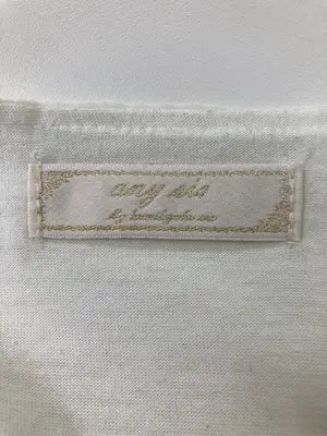 any sis/エニィスィス/Tシャツ/カットソー/トップス/ホワイト/2      B 81-85     T 158-164