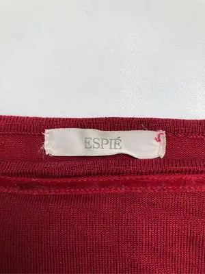 ESPIE/エスピエ/Tシャツ/カットソー/トップス/レッド