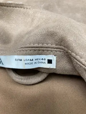 ZARA/ザラ/ステンカラーコート/ジャケット/アウター/ブラウン/EUR M