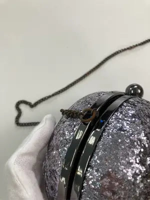 ZARA accessories/ショルダーバッグ/バッグ/シルバー/M