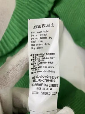 AZUL by MOUSSY/アズールバイマウジー/ニット/セーター/トップス/グリーン/M