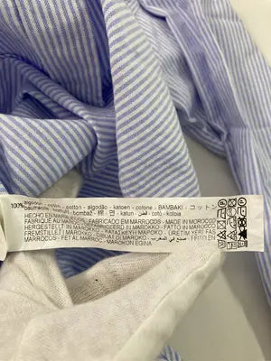 ZARA/ザラ/シャツ/ブラウス/トップス/スカイブルー/S