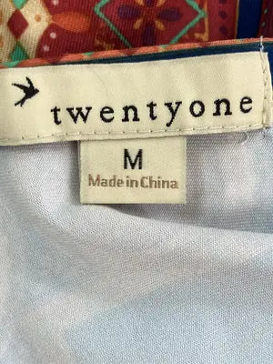 twentyone/トゥエンティーワン/チュニック/ワンピース/ドレス/ブルー/M
