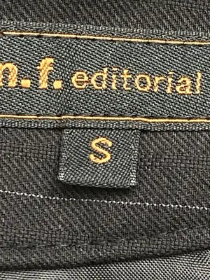 m.f.editorial/スカート/スカート/ブラック/S