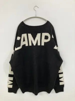 CAMP7/キャンプセブン/ニット/セーター/トップス/ブラック/M-L