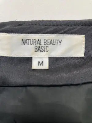 NATURAL BEAUTY BASIC/ナチュラルビューティーベーシック/ショート/ミニスカート/スカート/ブラック/M