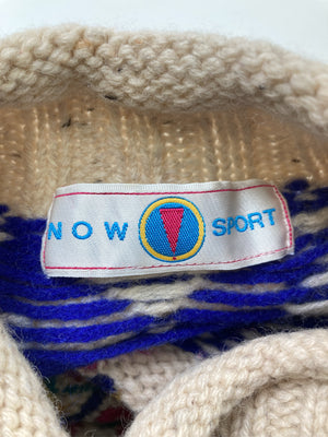 NOW SPORT/ニット/セーター/トップス/ベージュ/M