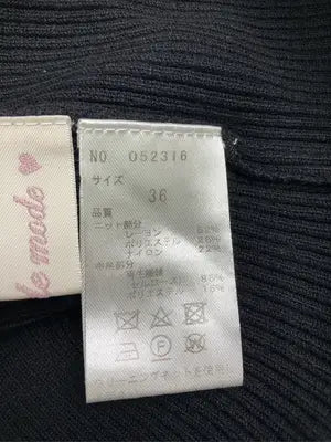 31 Sons de mode/トランテアンソンドゥモード/Tシャツ/カットソー/トップス/ブラック/36