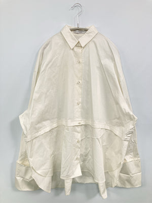 1/18billion/シャツ/ブラウス/トップス/ホワイト