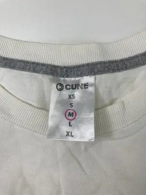 CUNE/キューン/Tシャツ/カットソー/トップス/ホワイト/M