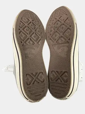 CONVERSE/コンバース/スニーカー/シューズ/シルバー/JPN 24.5