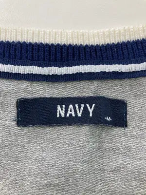 NAVY/ネイビー/カーディガン/ボレロ/トップス/グレー/M