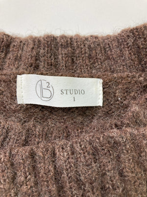 b2 STUDIO/ビーツースタジオ/ニット/セーター/トップス/ブラウン/M
