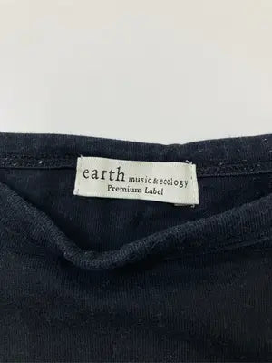 earth music&ecology/アースミュージックアンドエコロジー/Tシャツ/カットソー/トップス/ブラック/F