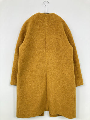 ROPE/ロペ/ノーカラーコート/ジャケット/アウター/イエロー/38