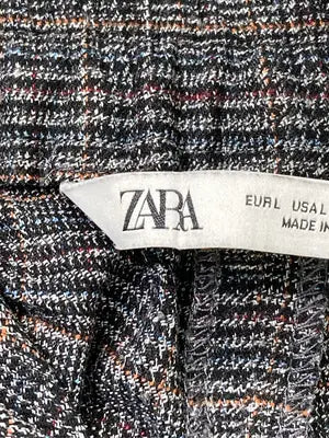 ZARA/ザラ/スラックス/パンツ/グレー/L