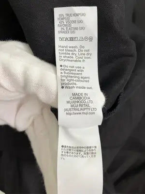 無印良品/ムジルシリョウヒン/ワンピース/ワンピース/ドレス/ブラック/L