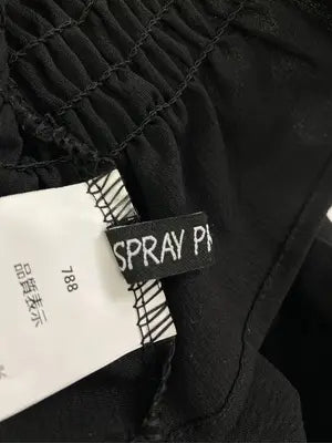SPRAY PREMIUM/スプレイプレミアム/シャツ/ブラウス/トップス/ブラック