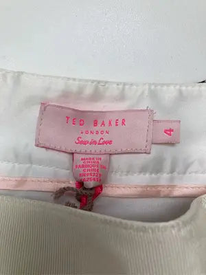 TED BAKER/ショート/ミニスカート/スカート/アイボリー/4