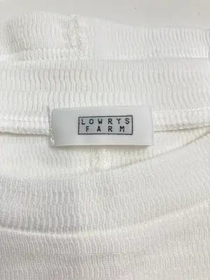 LOWRYS FARM/ローリーズファーム/Tシャツ/カットソー/トップス/ホワイト/F