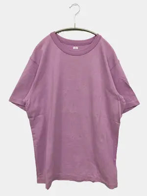 UNIQLO/ユニクロ/Tシャツ/カットソー/トップス/パープル/L