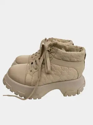 CHARLES & KEITH/チャールズアンドキース/スニーカー/シューズ/ベージュ/38