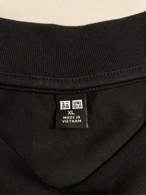 UNIQLO/ユニクロ/Tシャツ/カットソー/トップス/ブラック/XL