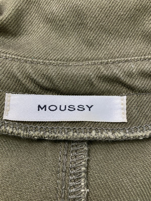 MOUSSY/マウジー/シャツワンピース/ワンピース/ドレス/カーキ/160/80A