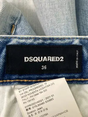DSQUARED2/ディースクエアード/デニムパンツ/パンツ/スカイブルー/36