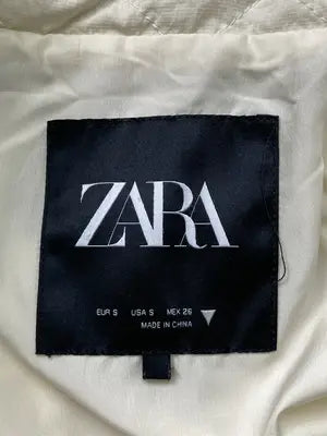ZARA/ザラ/ブルゾン/ジャケット/アウター/アイボリー/S