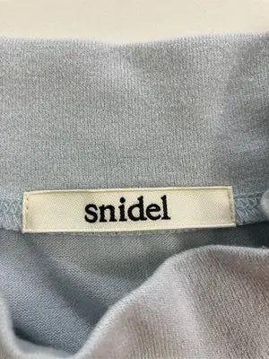 SNIDEL/スナイデル/Tシャツ/カットソー/トップス/スカイブルー/F