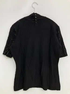 SUPER BEAUTY/Tシャツ/カットソー/トップス/ブラック/M