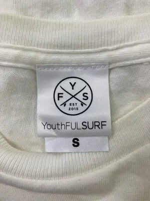 YouthFUL SURF/Tシャツ/カットソー/トップス/ホワイト/S