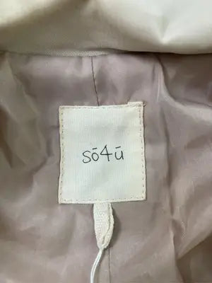 so4u/ソーフォーユー/ステンカラーコート/ジャケット/アウター/ベージュ/F