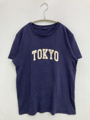 Tシャツ/カットソー/トップス/ネイビー