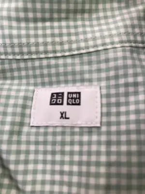 UNIQLO/ユニクロ/シャツ/ブラウス/トップス/ライトグリーン/XL