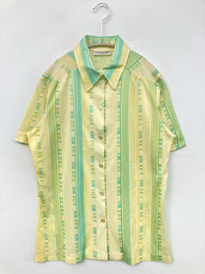 ALFRED DUNNER/アルフレッドダナー/シャツ/ブラウス/トップス/イエロー/12