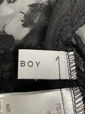 PAGEBOY/ページボーイ/シャツ/ブラウス/トップス/ブラック/F