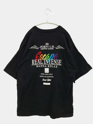 SUREVE/シュリーブ/Tシャツ/カットソー/トップス/ブラック/3L