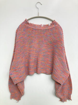 ems/エムズエキサイト/ニット/セーター/トップス/ピンク