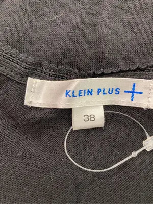 KLEIN PLUS/クラインプラス/Tシャツ/カットソー/トップス/ブラック/38