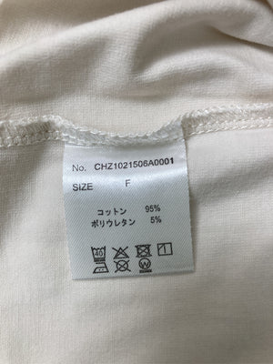 Chico/チコ/Tシャツ/カットソー/トップス/アイボリー/F