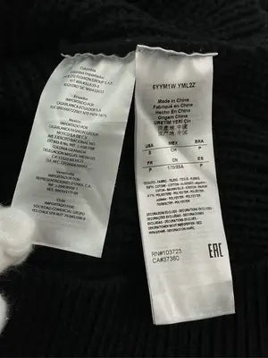 ARMANI EXCHANGE/アルマーニエクスチェンジ/ニット/セーター/トップス/ブラック/S