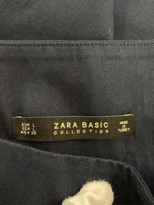 ZARA BASIC/ザラベーシック/その他パンツ/パンツ/ネイビー/L