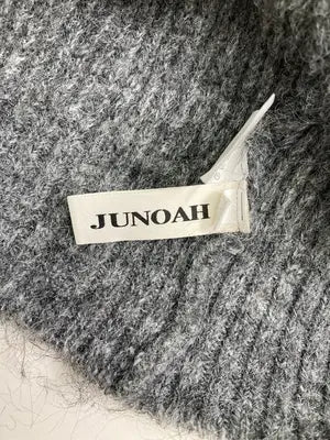 JUNOAH/ジュノア/ニット/セーター/トップス/グレー/XL