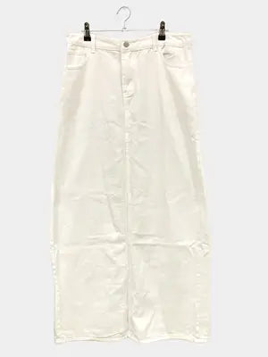 MISSGUIDED/ロングスカート/スカート/ホワイト/L