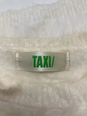 TAXI//ニット/セーター/トップス/ホワイト