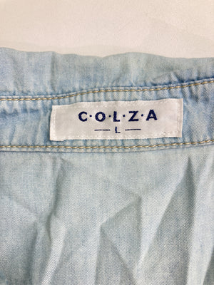 C・O・L・Z・A/コルザ/シャツ/ブラウス/トップス/ブルー/L